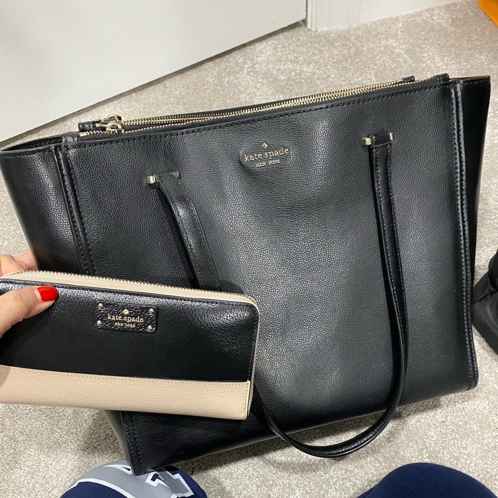Kate spade shoulder bag and wallet